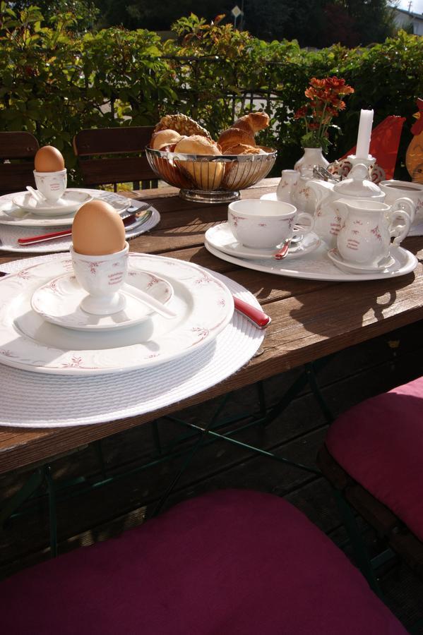 Großbundenbach Gaestehaus 'Alte Baeckerei' Kaffeehaus מראה חיצוני תמונה